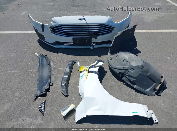 3FA6P0HD9LR234046 2020 FORD FUSION White Вид щитка приладів