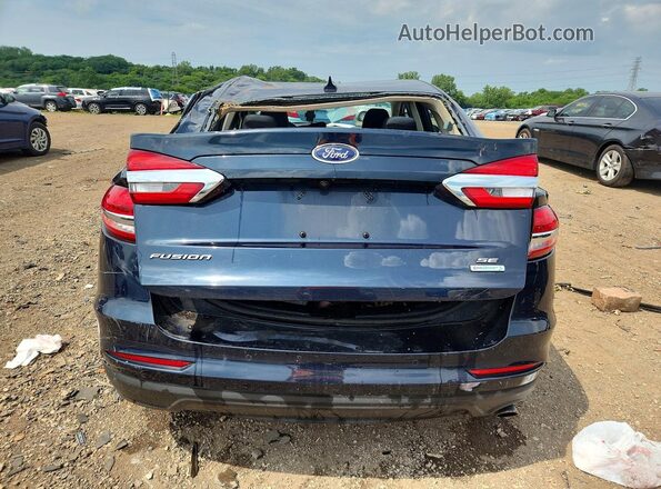 3FA6P0HD9LR246892 2020 FORD FUSION Black Widok z tyłu