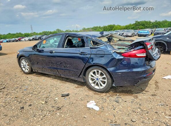3FA6P0HD9LR246892 2020 FORD FUSION Black Tył lewy
