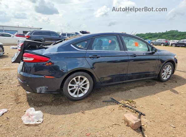 3FA6P0HD9LR246892 2020 FORD FUSION Black Tył prawy
