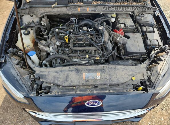 3FA6P0HD9LR246892 2020 FORD FUSION Black Widok wnętrza z tyłu
