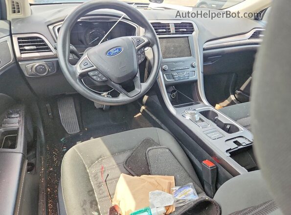 3FA6P0HD9LR246892 2020 FORD FUSION Black Widok deski rozdzielczej