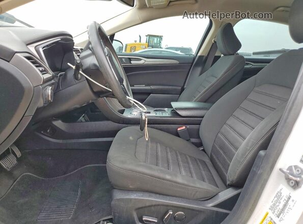 3FA6P0HD9LR249145 2020 FORD FUSION White Front interior view