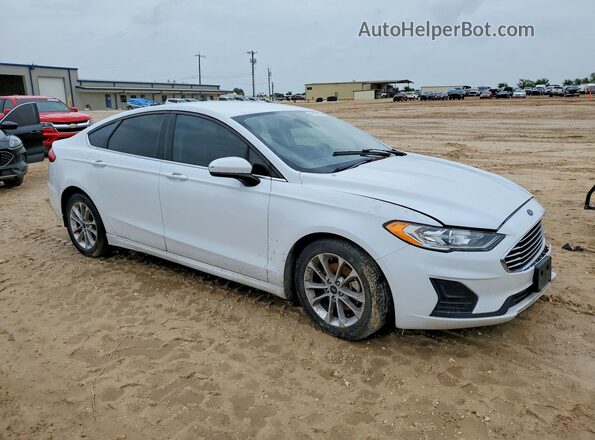 3FA6P0HD9LR249145 2020 FORD FUSION White Front right