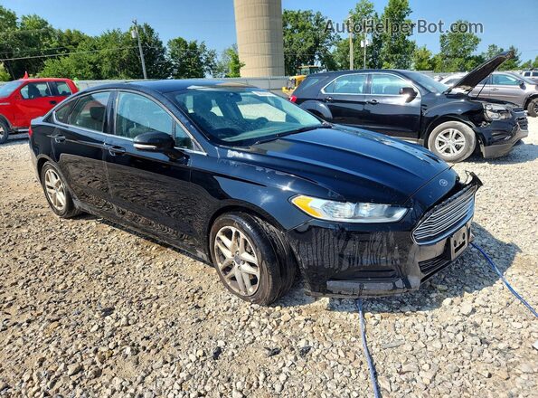 3FA6P0HDXGR153546 2016 FORD FUSION Black Front right