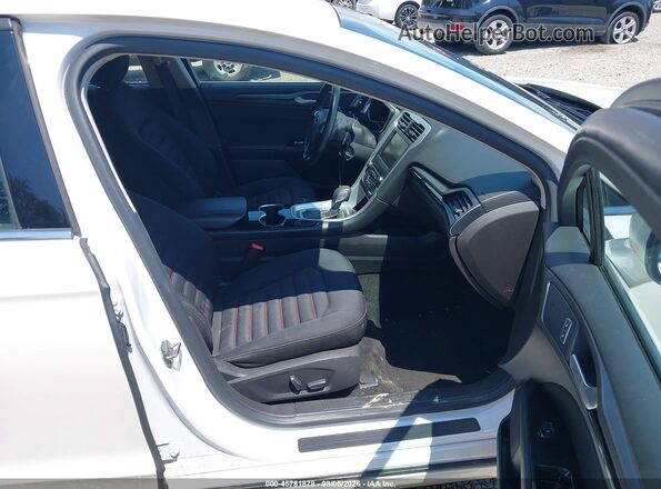 3FA6P0HDXGR238936 2016 FORD FUSION White Vista interior delantera