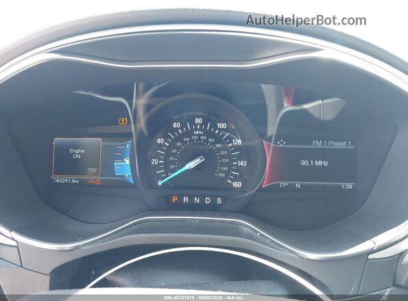 3FA6P0HDXGR238936 2016 FORD FUSION White Vista de los asientos traseros