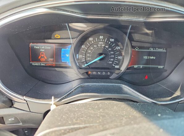 3FA6P0HDXHR372248 2017 FORD FUSION Черный Вид щитка приборов