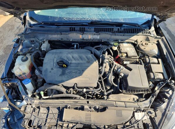 3FA6P0HDXHR372248 2017 FORD FUSION Черный Вид задней части салона
