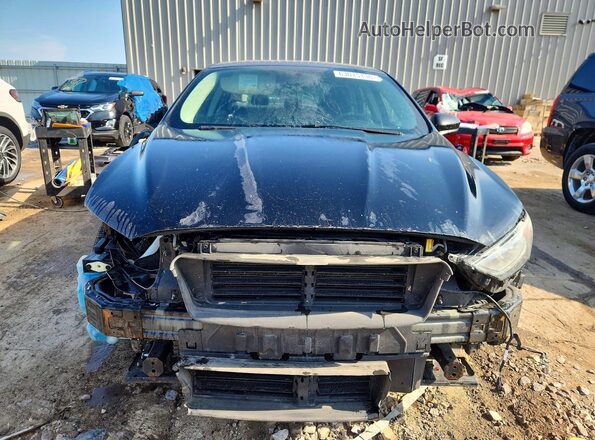 3FA6P0HDXHR372248 2017 FORD FUSION Черный Вид спереди