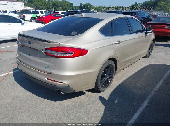 3FA6P0HDXKR103609 2019 FORD FUSION Gold უკანა მარჯვენა