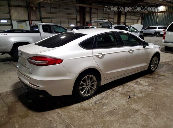 3FA6P0HDXKR214435 2019 FORD FUSION White Trasero derecho