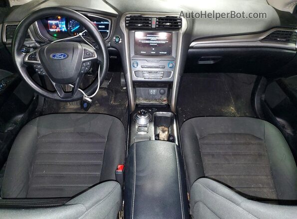3FA6P0HDXKR214435 2019 FORD FUSION White Vista del salpicadero