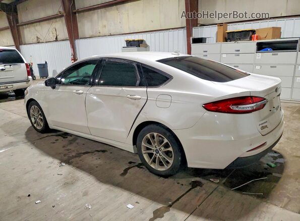 3FA6P0HDXKR214435 2019 FORD FUSION White Trasero izquierdo