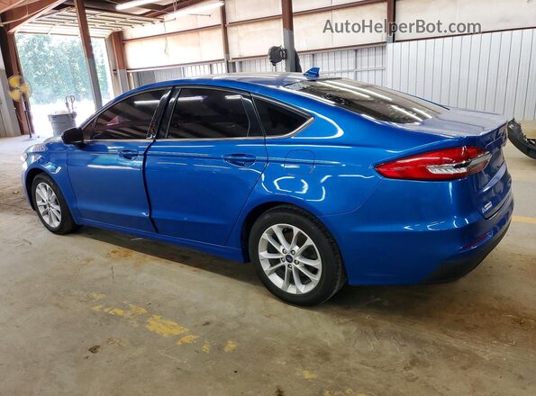3FA6P0HDXKR217867 2019 FORD FUSION Синий Задняя левая четверть