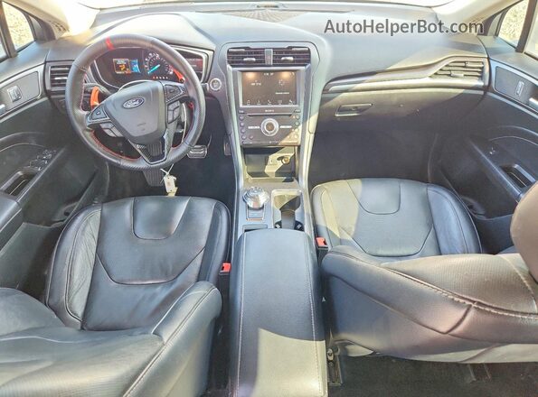 3FA6P0K92JR148174 2018 FORD FUSION White Առջևի վահանակի տեսք