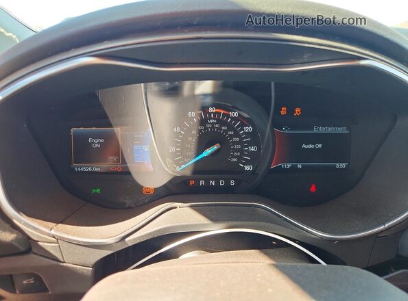 3FA6P0K93GR201232 2016 FORD FUSION Gray Սարքավորումների վահանակի տեսք