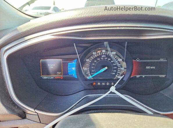3FA6P0K93GR344634 2016 FORD FUSION Gray Vista del cuadro de instrumentos