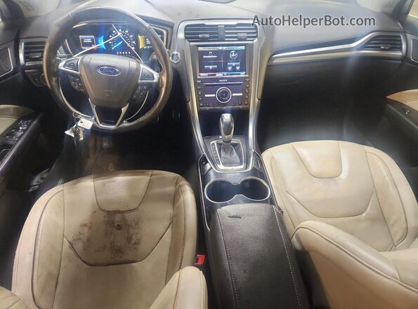3FA6P0K93GR392330 2016 FORD FUSION White Dashboard view
