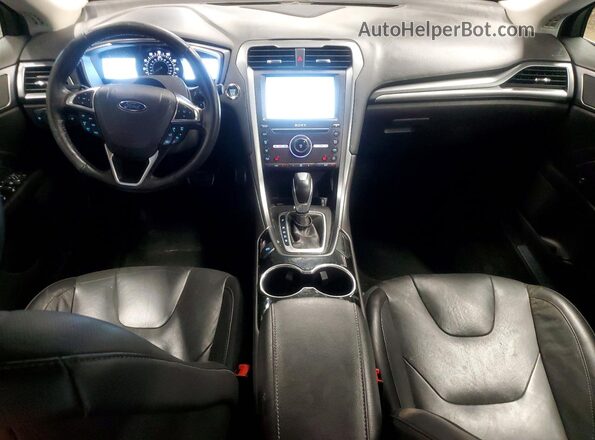 3FA6P0K94GR387668 2016 FORD FUSION Black Dashboard view