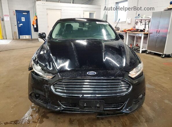 3FA6P0K94GR387668 2016 FORD FUSION Black Front view