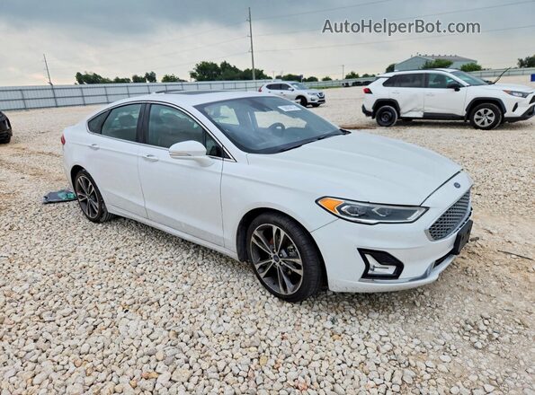 3FA6P0K94LR116507 2020 FORD FUSION White Передня права чверть