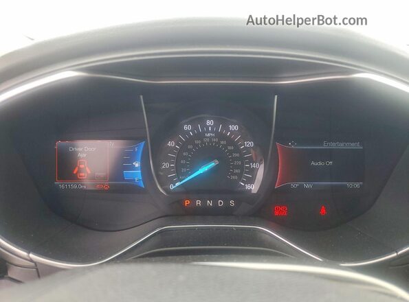 3FA6P0K96GR126512 2016 FORD FUSION White Vista del cuadro de instrumentos