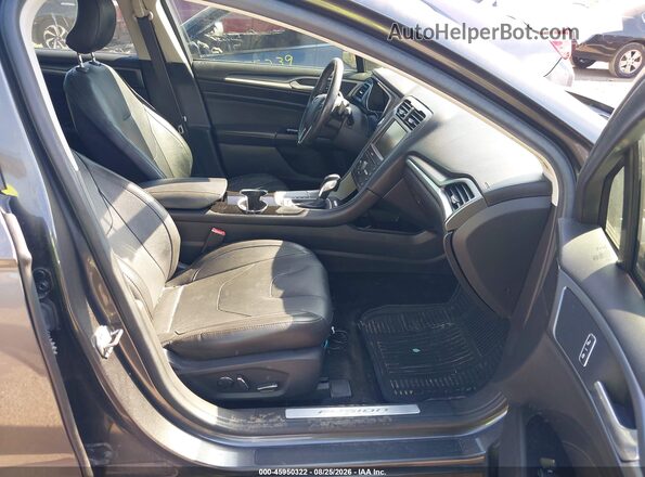 3FA6P0K96GR277754 2016 FORD FUSION Gray Vista interior delantera