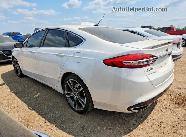 3FA6P0K96HR117228 2017 FORD FUSION White Задня ліва чверть