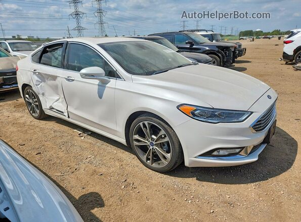 3FA6P0K96HR117228 2017 FORD FUSION White Передня права чверть