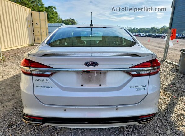 3FA6P0K96HR244979 2017 FORD FUSION White უკანა ხედი