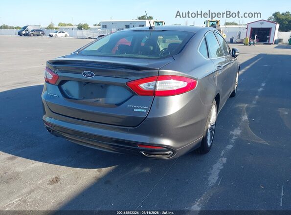 3FA6P0K97GR178067 2016 FORD FUSION Gray Trasero derecho