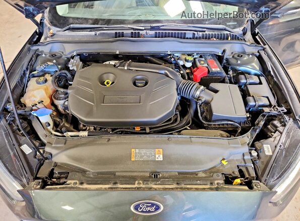 3FA6P0K97GR190106 2016 FORD FUSION Gray Սալոնի հետևի տեսք