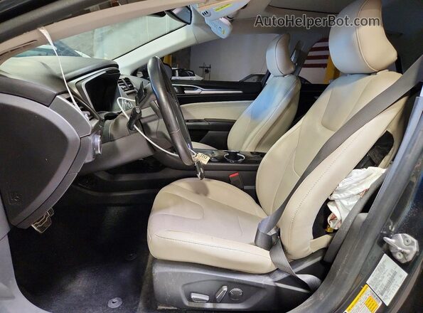 3FA6P0K97GR190106 2016 FORD FUSION Gray Սալոնի դիմացի տեսք