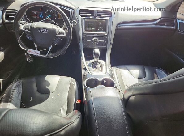 3FA6P0K97GR220169 2016 FORD FUSION Silver Առջևի վահանակի տեսք
