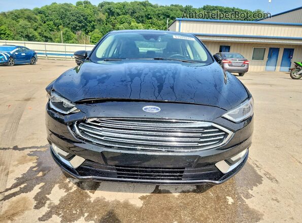 3FA6P0K97HR108229 2017 FORD FUSION Black Vista frontal