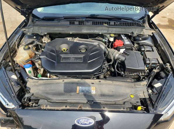 3FA6P0K97HR108229 2017 FORD FUSION Black Vista interior trasera