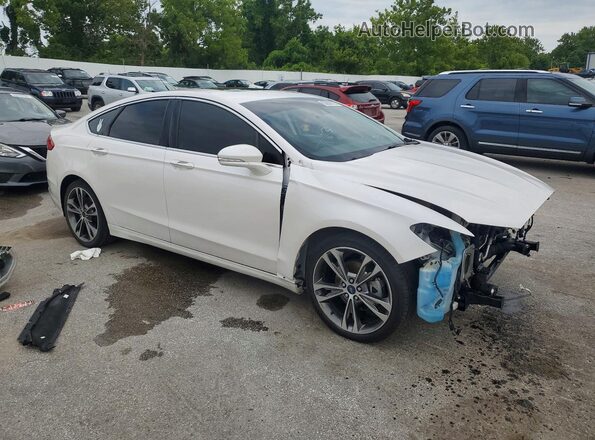 3FA6P0K97HR322105 2017 FORD FUSION White Передня права чверть