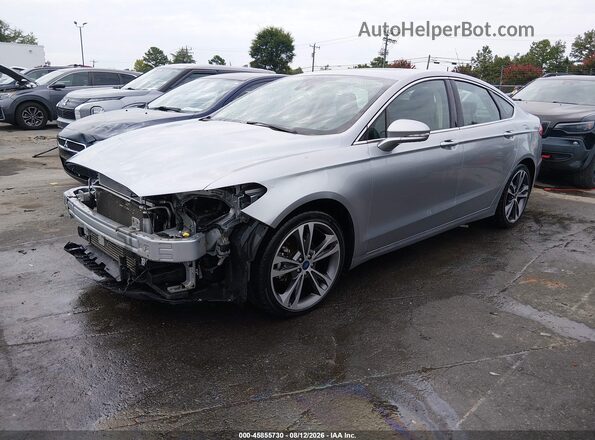 3FA6P0K97LR117778 2020 FORD FUSION Серебряный Передняя левая четверть