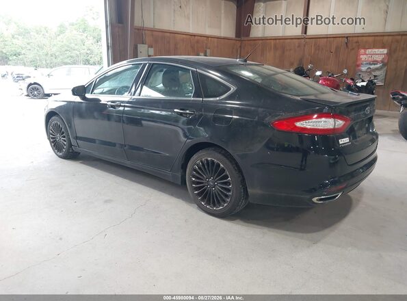 3FA6P0K99GR346405 2016 FORD FUSION Black Rear left