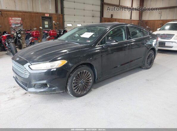 3FA6P0K99GR346405 2016 FORD FUSION Black Front left