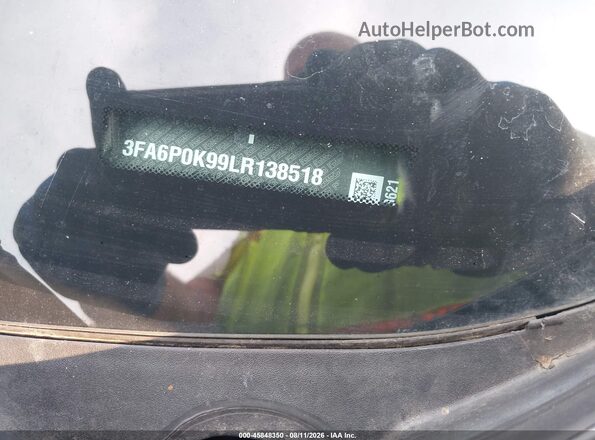 3FA6P0K99LR138518 2020 FORD FUSION Gray 