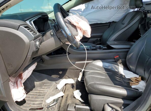 3FA6P0K9XGR326177 2016 FORD FUSION Black Vista interior delantera
