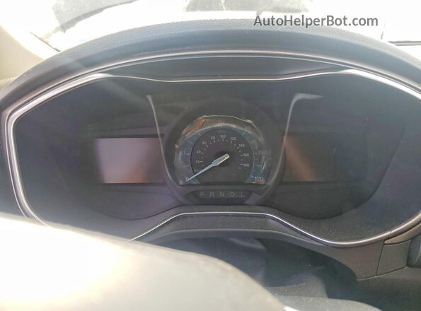3FA6P0LU0HR247136 2017 FORD FUSION Black Vista del cuadro de instrumentos