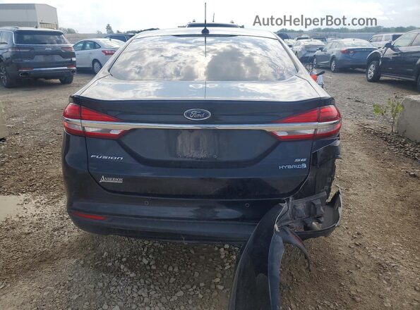 3FA6P0LU0HR247136 2017 FORD FUSION Black Vista trasera
