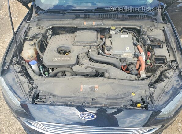 3FA6P0LU0HR247136 2017 FORD FUSION Black Vista interior trasera