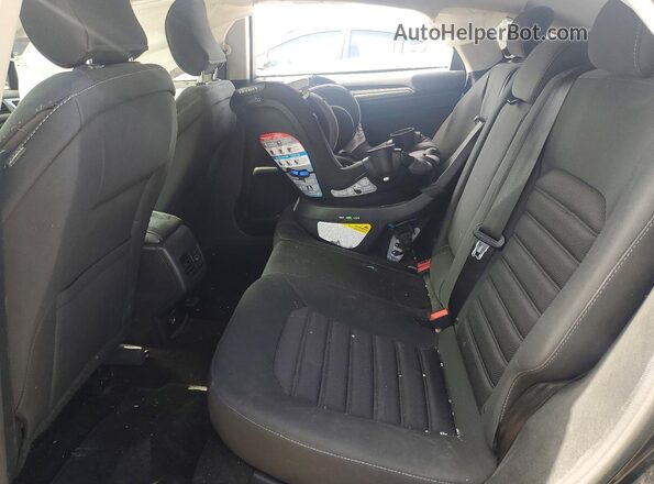 3FA6P0LU0HR247136 2017 FORD FUSION Black Vista de los asientos traseros