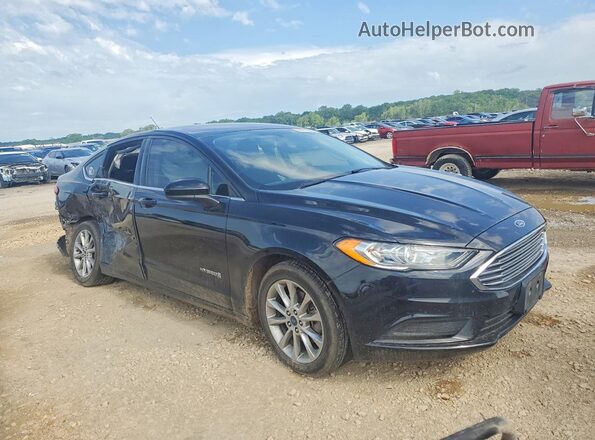 3FA6P0LU0HR247136 2017 FORD FUSION Black Delantero derecho
