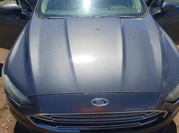 3FA6P0LU0HR374775 2017 FORD FUSION Gray Widok wnętrza z tyłu