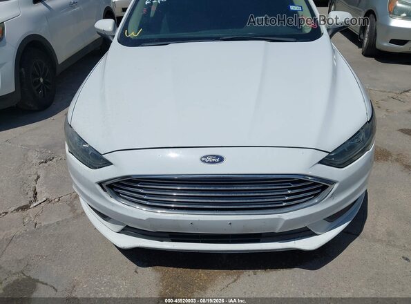 3FA6P0LU0HR386117 2017 FORD FUSION HYBRID White Вид спереду